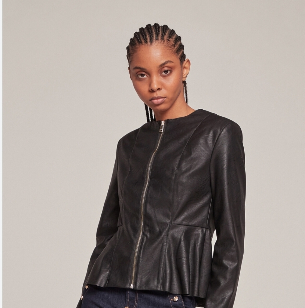Thalia Sodi leather jacket